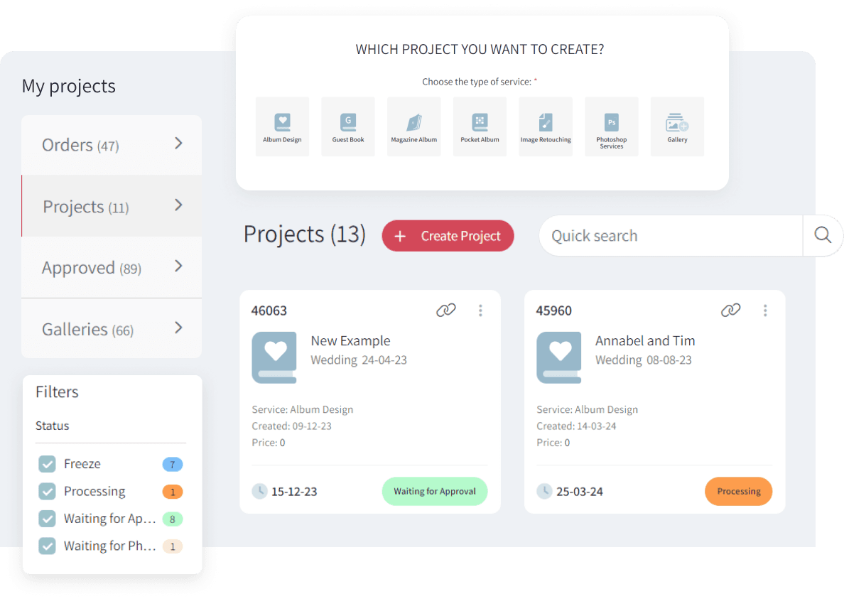 Control center page image